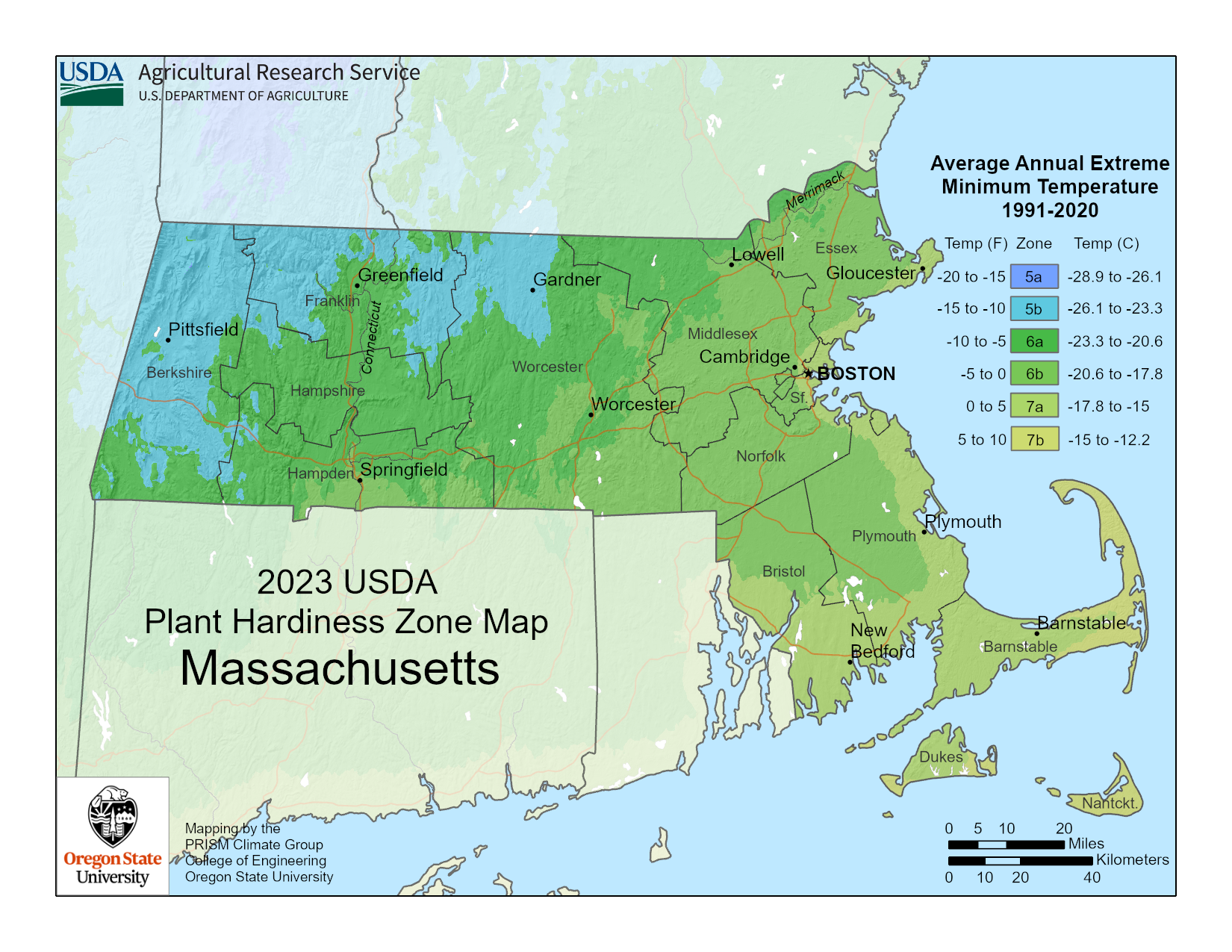 Map Downloads  USDA Plant Hardiness Zone Map